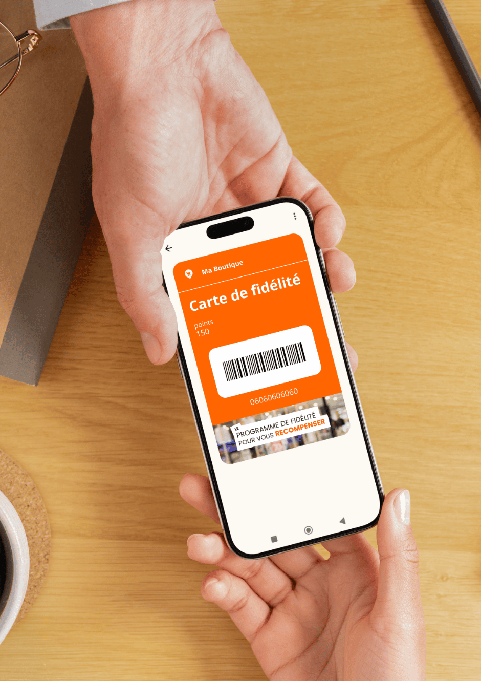 échange d'une carte de fidélité intégrée dans un google wallet