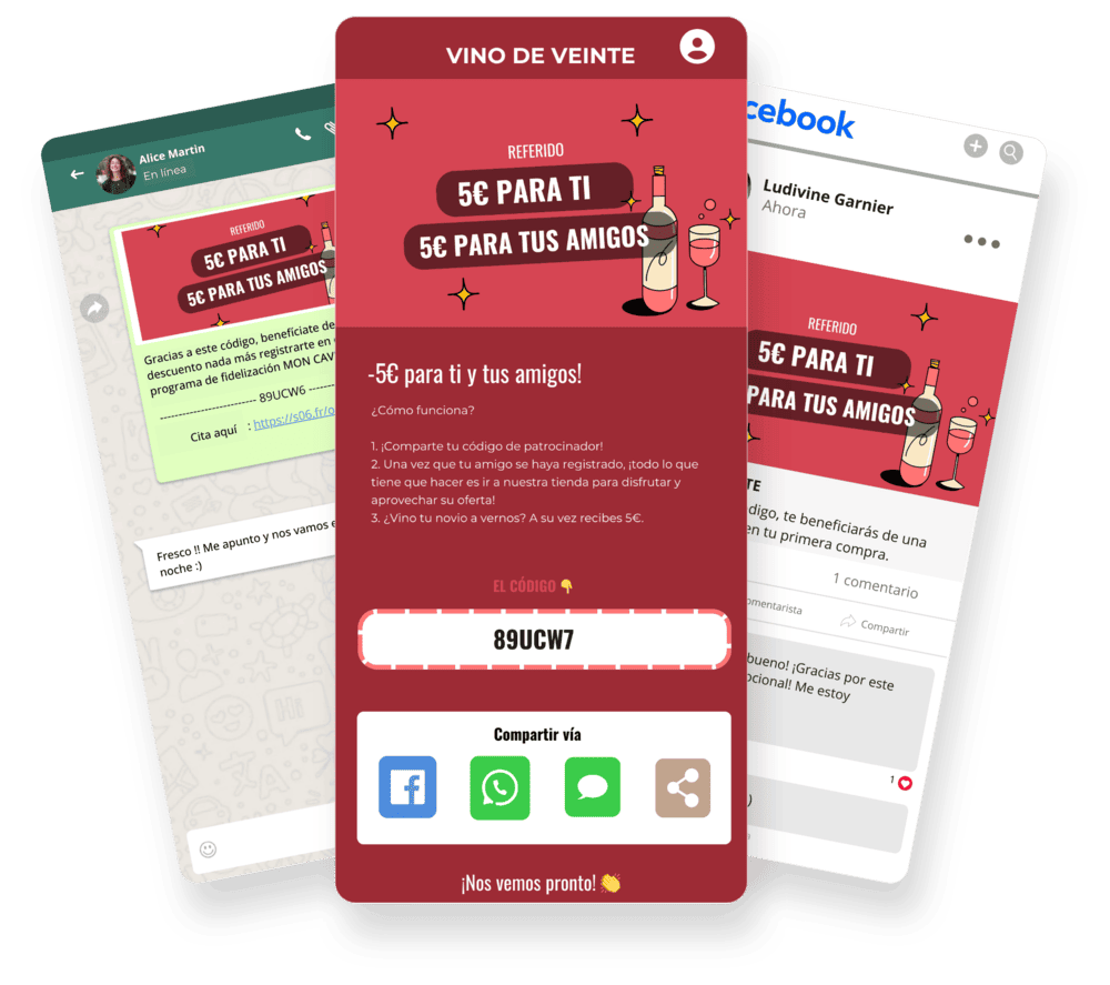 Programa de referido para profesionel